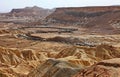 Machtesh Ramon - erosion crater in the Negev desert, the most picturesque natural landmark of Israel